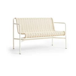 Banco con reposabrazos Palissade Cord Dining, Cream white*HAY Clearance