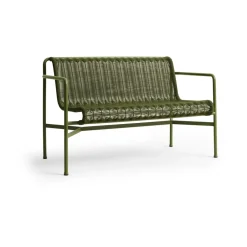 Banco con reposabrazos Palissade Cord Dining, Olive*HAY Hot
