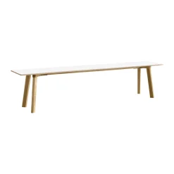 Banco CPH215 Deux 2.0, 200 cm, Pearl white-roble lacado*HAY Online