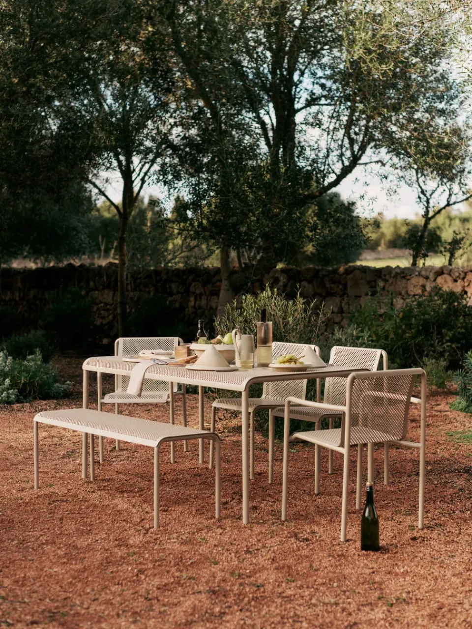 Banco Dapple 45x130x39,8 cm, Cashmere*Ferm Living Hot