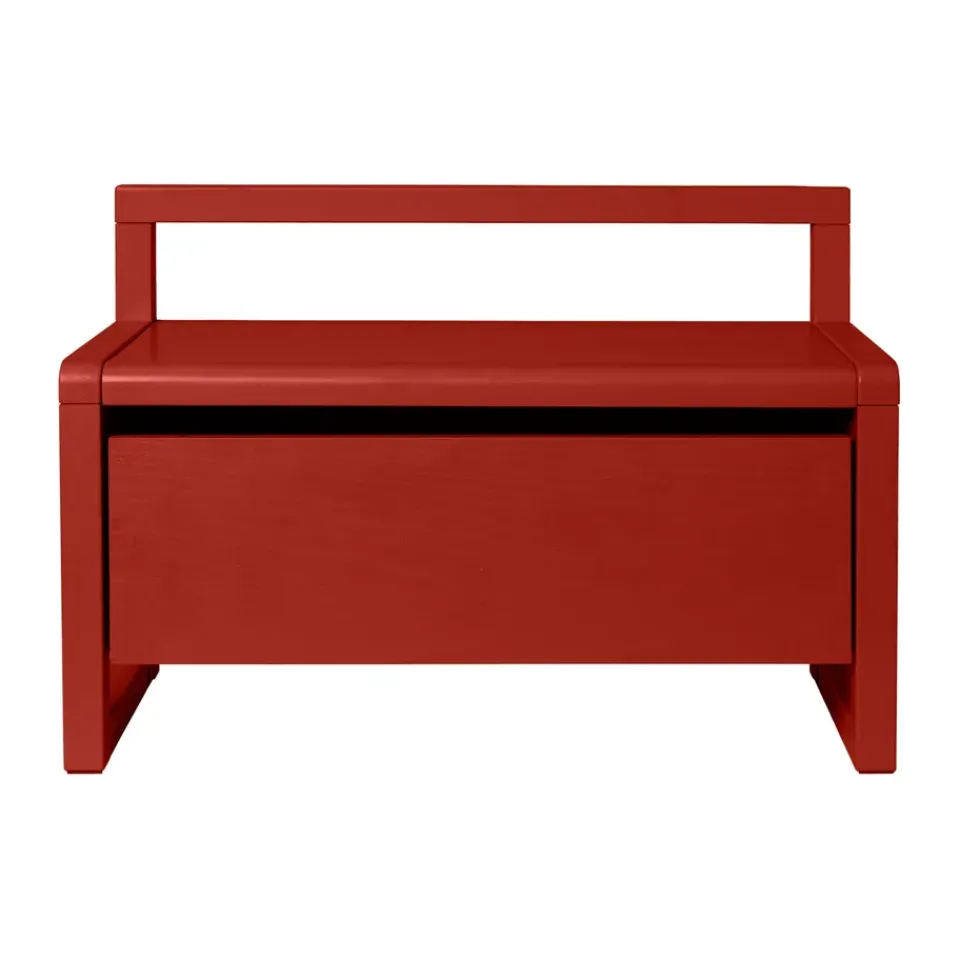 Banco de almacenamiento Little architect, Poppy Red, 60×30×41,2 cm*Ferm Living Sale