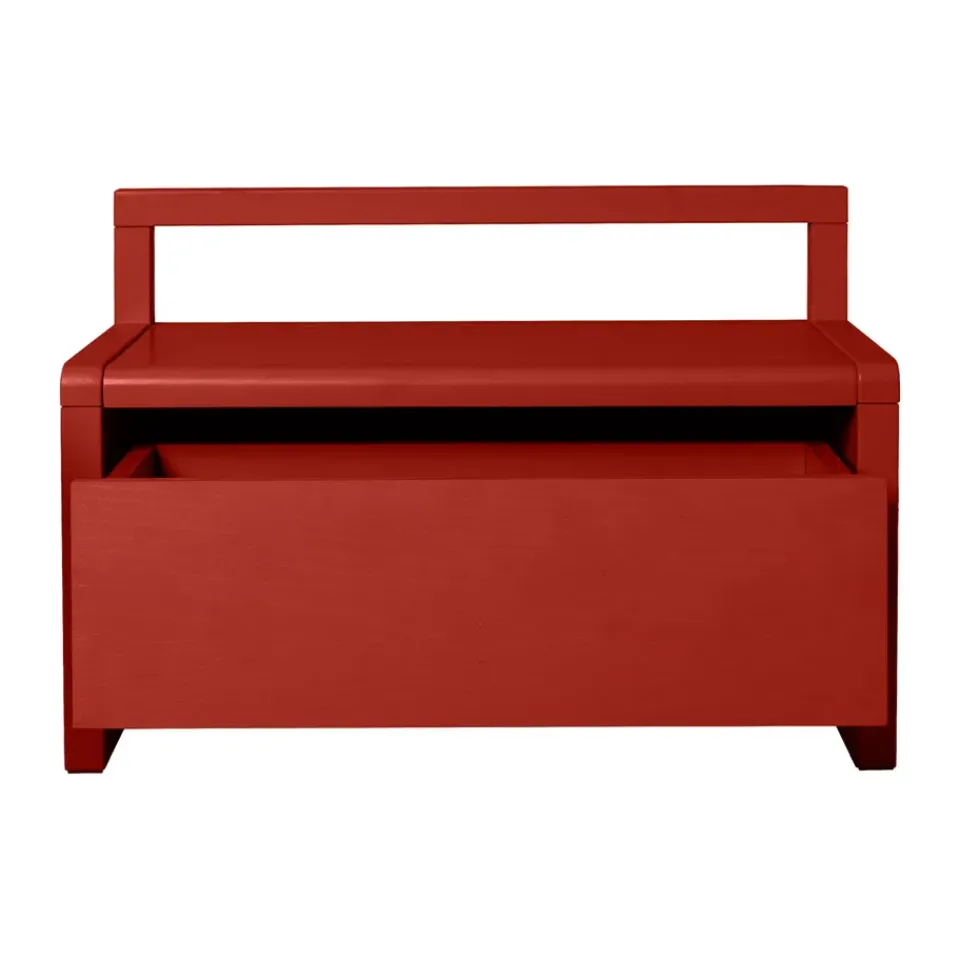 Banco de almacenamiento Little architect, Poppy Red, 60×30×41,2 cm*Ferm Living Sale