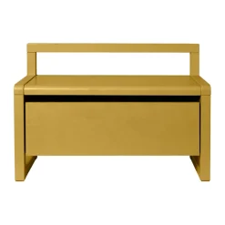 Banco de almacenamiento Little architect, Yellow, 60 × 30 × 41,2 cm*Ferm Living New
