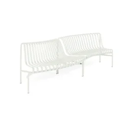 Banco de parque in-out Palissade Dining, Cream white*HAY