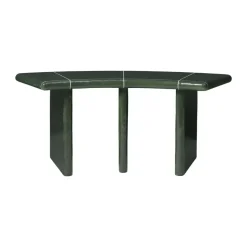 Banco Deya curved, Dark green, 110x40x45,5 cm*Ferm Living Clearance