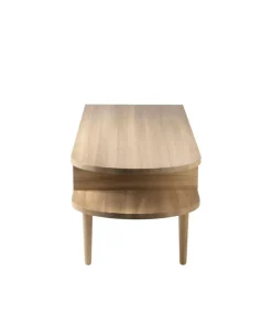 Banco F24 Radius, Oak nature lacquered 45x145 cm*FDB Møbler Best