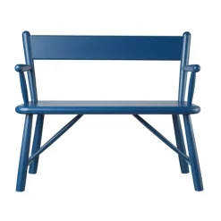 Banco infantil P11, Beech blue painted*FDB Møbler New