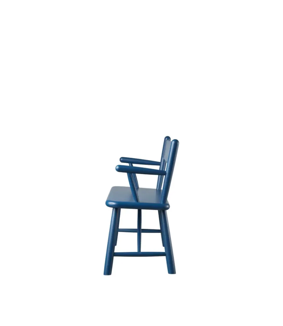 Banco infantil P11, Beech blue painted*FDB Møbler New