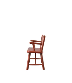 Banco infantil P11, Beech red painted*FDB Møbler Outlet