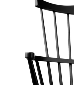 Banco J52D, Beech black painted*FDB Møbler Sale