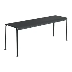 Banco Libelle, grafito, 120 cm*Grythyttan Stålmöbler Discount