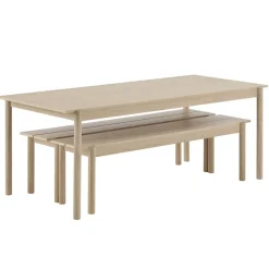Banco Linear, roble, 170 cm*Muuto Online