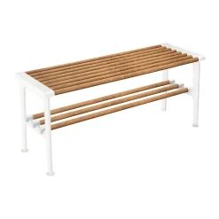 Banco Nostalgi 100 cm, Bambú-blanco*Essem Design Best
