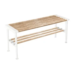 Banco Nostalgi 100 cm, Fresno-blanco*Essem Design Best