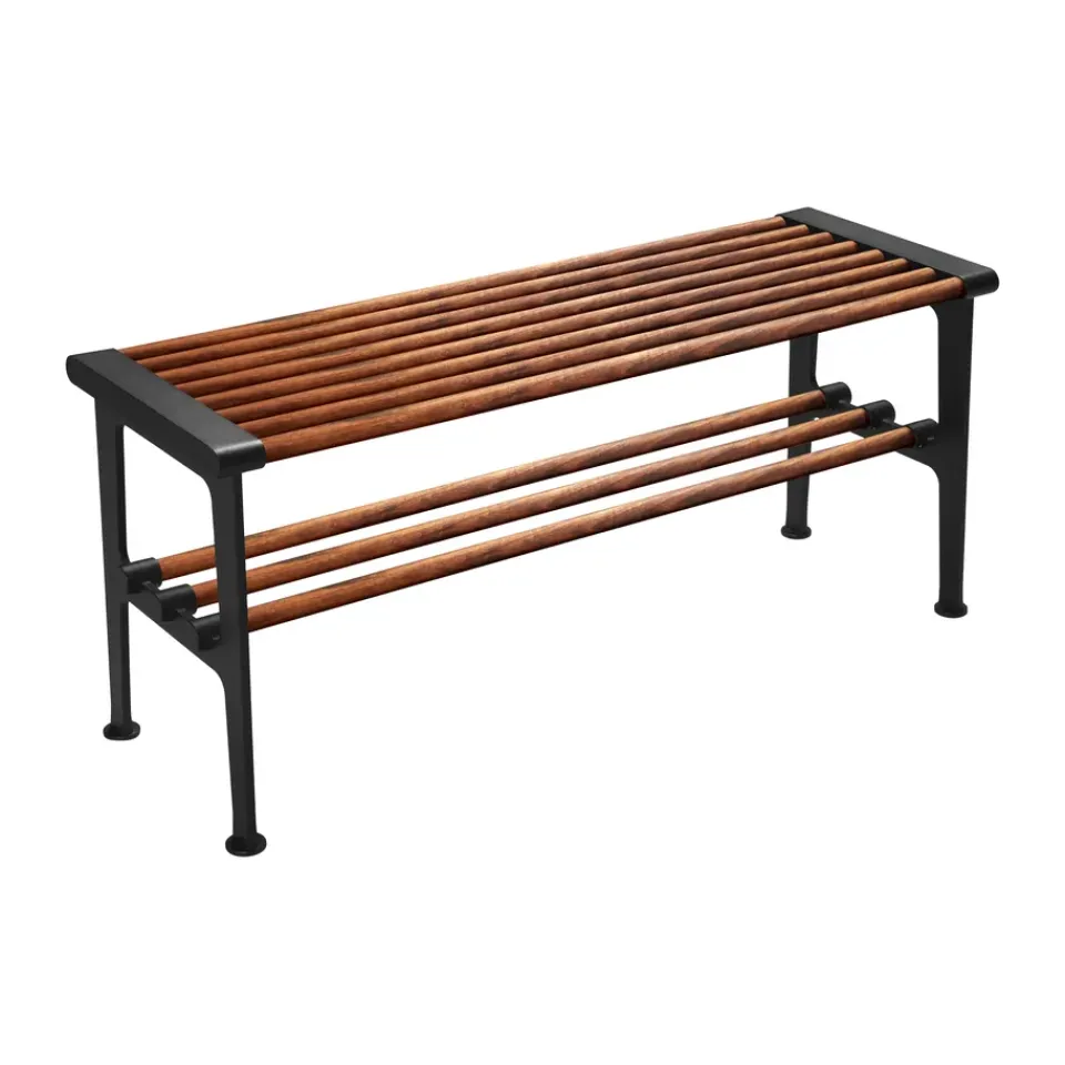 Banco Nostalgi 100 cm, Nogal-negro*Essem Design Clearance