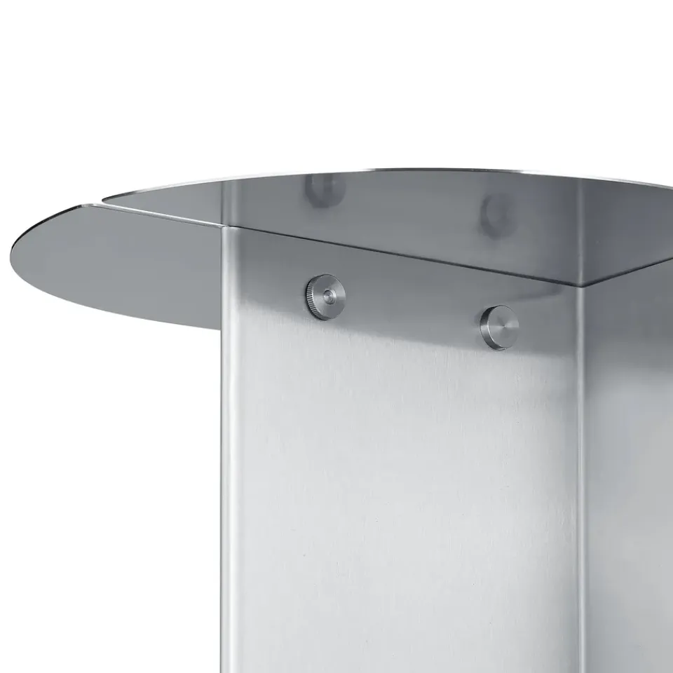 Banco ORU 80x45 cm, Acero inoxidable mate*Blomus Online
