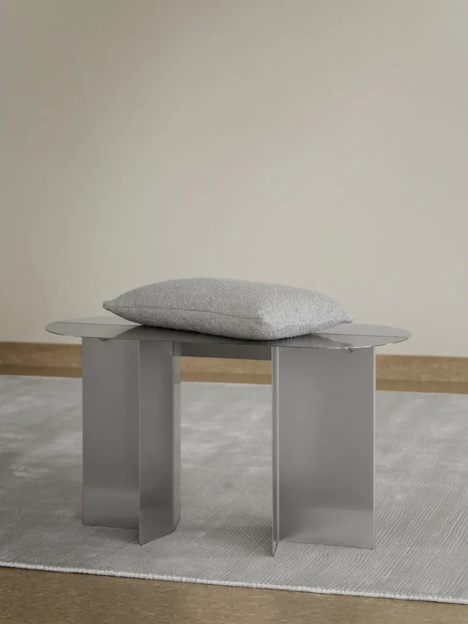 Banco ORU 80x45 cm, Acero inoxidable mate*Blomus Online