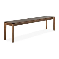 Banco para libros, Teca tintada oscura 186 cm*Ethnicraft Discount