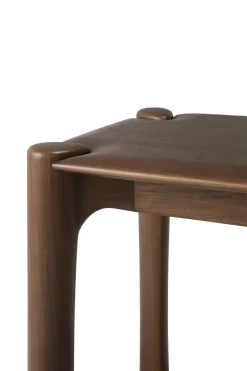 Banco PI 186x35 cm, Lackad teak brown*Ethnicraft Best