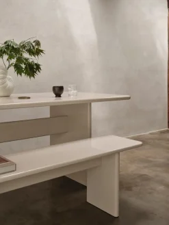 Banco Rink 200 cm, Eggshell*Ferm Living Best