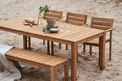Banco Sköndal 199x40x45 cm, Teak*1898 Discount