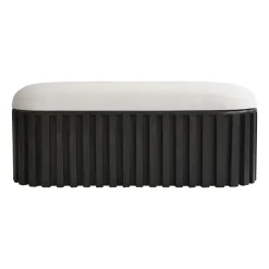 Banco Tribu lino, coffee-white chalk*101 Copenhagen Sale