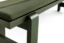 Banco Weekday 190x32 cm en pino lacado, Oliva*HAY New