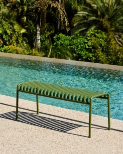 Banco 120x42 cm Palissade, Olive*HAY Sale