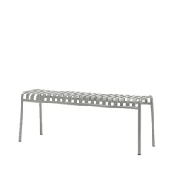 Banco 120x42 cm Palissade, Sky grey*HAY Hot