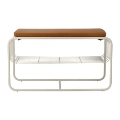 Banco/estante zapatero Nod 80x36x42 cm,*Scandi Living Discount