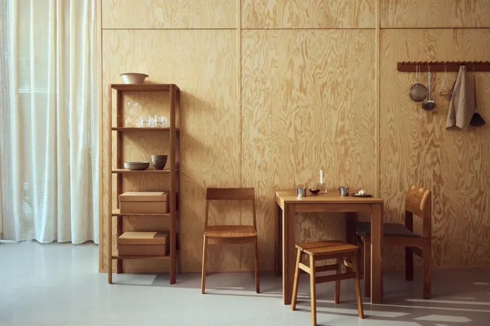 Banqueta Angle plegable, Roble*Form & Refine