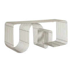 Banqueta Curva 100 cm, Taupe*AYTM Outlet