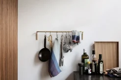 Barra de cocina con 6 ganchos, latón*Ferm Living Clearance
