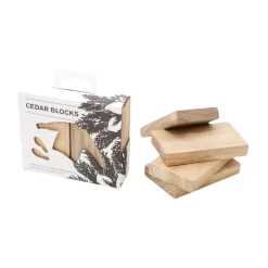 Bloque de fragancia de madera de cedro , 4-pack*Bosign Sale