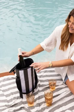 Bolsa refrigeración City alta 9 L, Verde-blanco*Sagaform Online