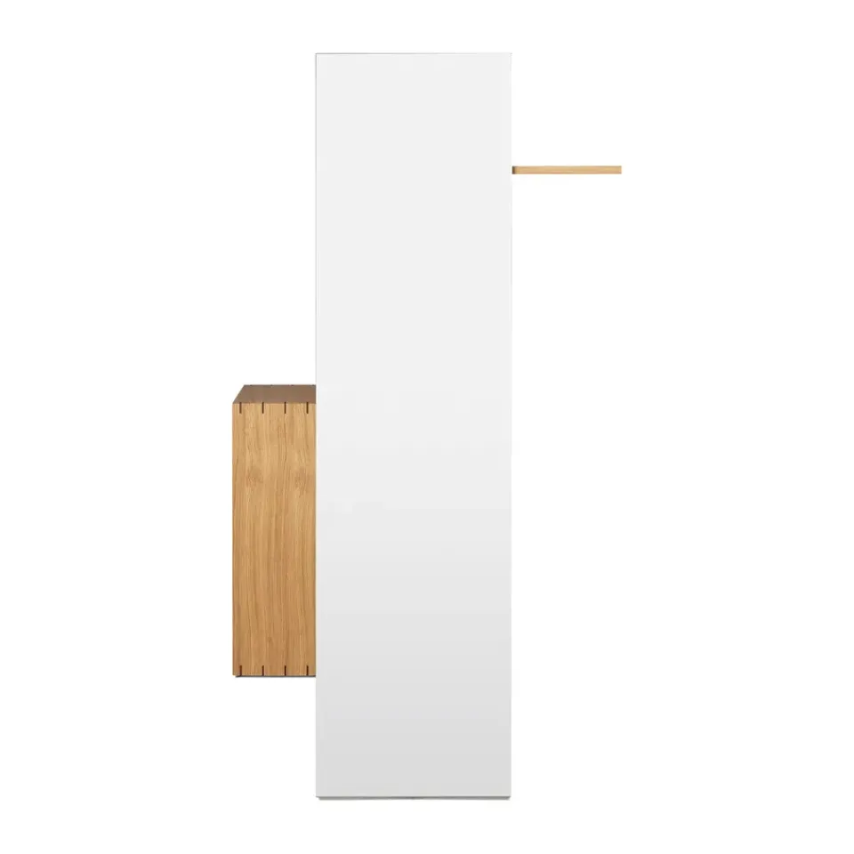 Bon hallway cabinet perchero con espejo, Oiled Oak*Ferm Living Online