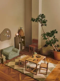 Butaca Billow bean bag, Tea Green*Ferm Living Best