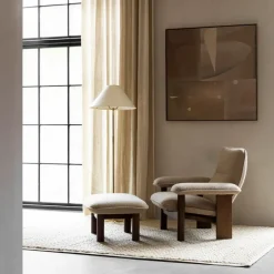 Butaca Brasilia, Dark oak-Bouclé 02*Audo Copenhagen Hot