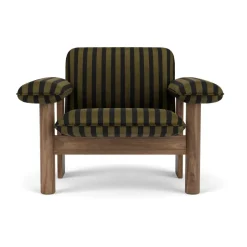 Butaca Brasilia low back, Walnut-Cabanon Soft FCL7029-04*Audo Copenhagen Best