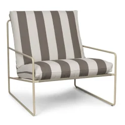 Butaca Desert, Cash stripe-chocolate*Ferm Living Sale