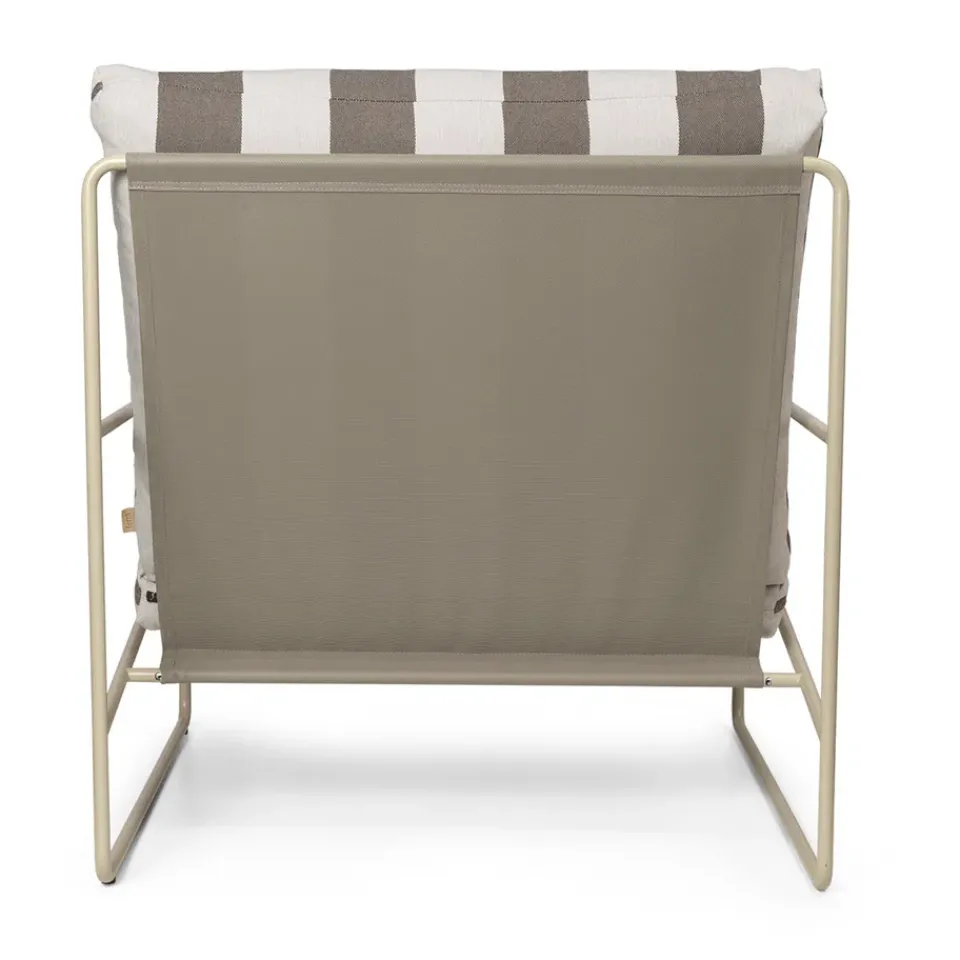 Butaca Desert, Cash stripe-chocolate*Ferm Living Sale