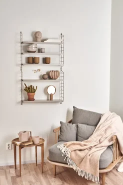 Butaca Fly SC1, Roble claro aceitado + beige tela*&Tradition Outlet
