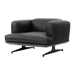 Butaca Inland AV21, Cuero Noble-warm black*&Tradition Hot