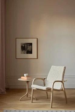 Butaca Laminett haya lacada/piel de oveja, Scandinavian Grey (gris)*Swedese Online