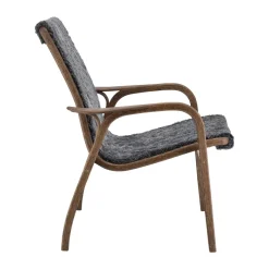 Butaca Laminett roble/piel de oveja Special Edition, Rubio Monocoat Chocolate-Charcoal*Swedese Sale