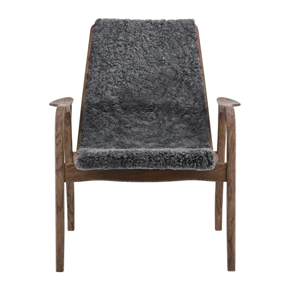 Butaca Laminett roble/piel de oveja Special Edition, Rubio Monocoat Chocolate-Charcoal*Swedese Sale