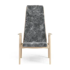 Butaca Lamino haya lacada/piel de oveja, Scandinavian Grey*Swedese Sale