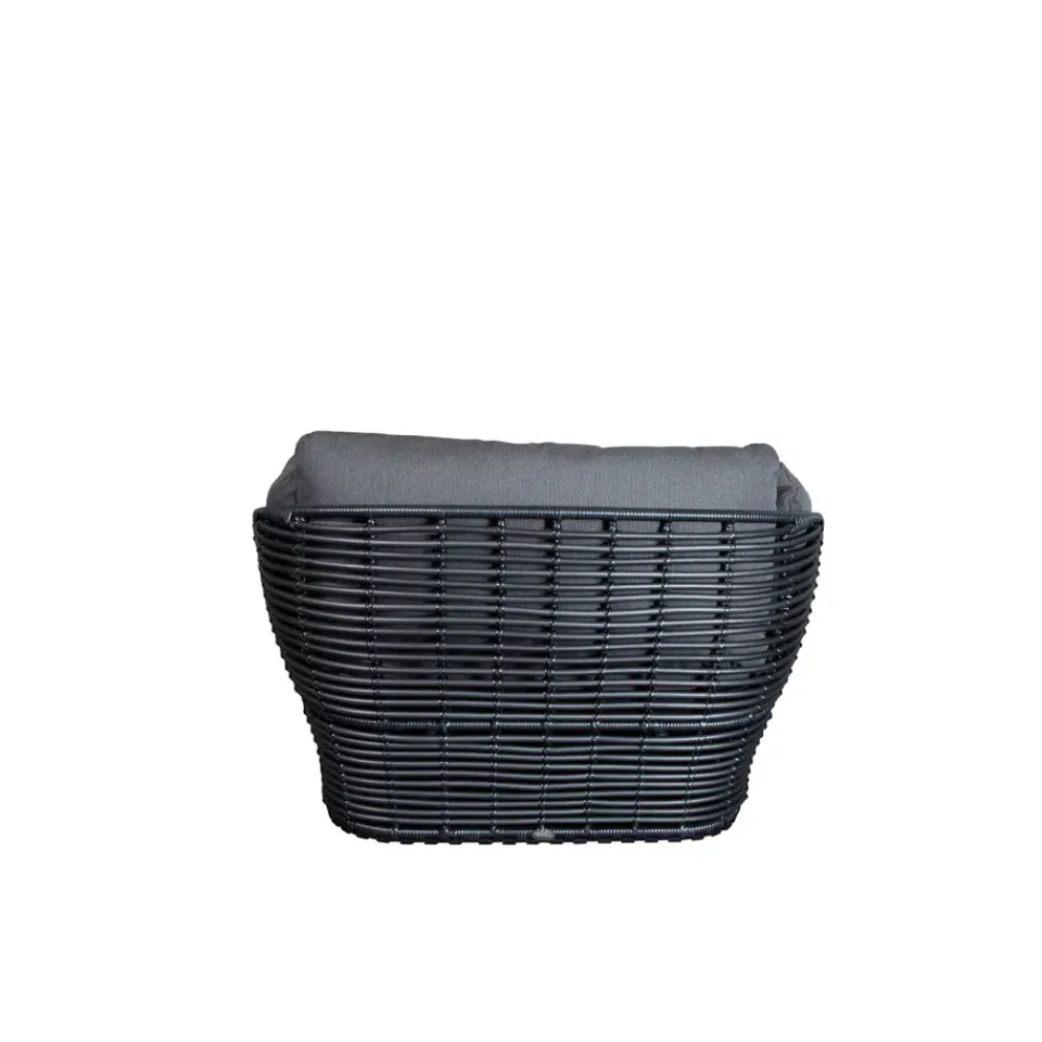 Butaca Lounge Basket, Graphite grey, incl. cojines es*Cane-line Discount