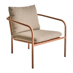 Butaca Lounge Bendt, Teddy beige-peach*Brafab Sale