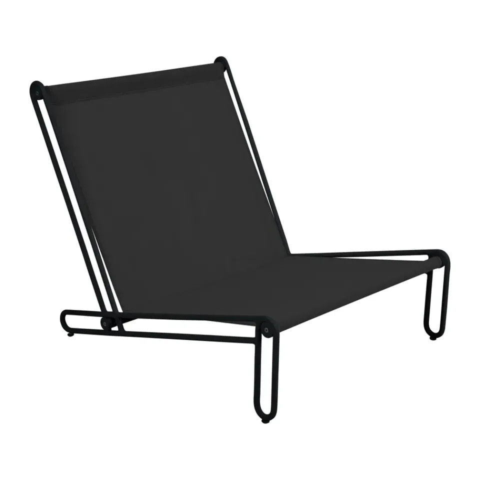 Butaca Lounge Blixt, Negro-sky grey*Brafab New